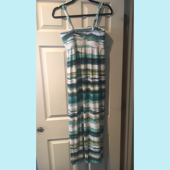 Never Worn Tropical Summer Maxi Dress - Picture 3 of 3